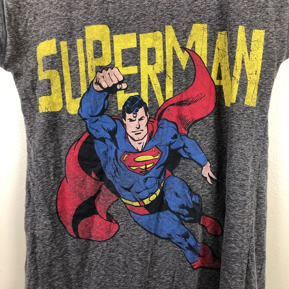 Superman Graphic T-Shirt Dress - Picture 3 of 5